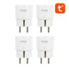 126559 9 inteligentna zastrcka wifi gosund sp111 3680w 16a tuya 4 pack