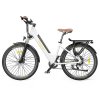 Eleglide T1 STEP-THRU Electric Trekking Bike Trekking E-Bike 27.5 Inch CST Tires 36V 12.5AH Battery 250W Brushless Motor Shimano 7 Gears Max Speed 25Km/h Max Range 100KM Max Load 120KG IPX4 Waterproof Dual Disk Brake - White