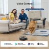 Proscenic Q8 Robot Vacuum and Mop Combo, 4200 Pa Suction, LiDAR Nav, 200min Runtime, Automatic Self-Charging, APP Control, 350ml Dustbin, 250ml Water Tank, for Indoor Floor, Pet Hair, Carpet