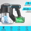 INSE N5 6 in 1 Cordless Vacuum Cleaner 12000Pa Suction Power 45mins Long Runtime 5 Stages Filtration with