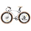 Fafrees F1 Electric Bike, 250W Motor, 36V 10AH Battery, CST 700C*38C Tires, 25km/h Max Speed, 90km Max Range, Dual Mechanical Disc Brakes - Orange White