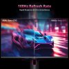 KTC H27P22S 27-inch Gaming Monitor, 3840x2160 UHD AUO 7.0 FAST IPS Panel, HDR400, 160Hz Refresh Rate, 1ms Response Time, 132%sRGB, Compatible with FreeSync and G-SYNC, Low-blue Light, 2*HDMI2.1 2*DP1.4 1*USB2.0, Adjustable Stand & Support VESA Mount