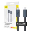 137339 6 rychlonabijanie usb c baseus flash 240w 1m cierna
