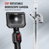 KAIWEETS KBA01 Two-Way Articulating Borescope, 210° Rotatable Camera, 8 LED Lights, 4.3inch Display, 1920*1080P, IP67 Waterproof