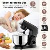 SVEWT 1500W Food Mixer, with 5.5QT Stainless Steel Bowl, Dough Hook, Beater and Whisk, 10 Speeds for Baking Mixing