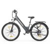 Touroll J1 ST 27.5 inch Trekking Bike with 250W Motor, 36V 15.6Ah Battery, Max 100km Range, 1.8" LCD Display Shimano 7-Speed Disc Brake - Black