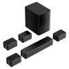 Ultimea Poseidon D70 Soundbar Subwoofer Speaker Kit, 7.1 Channel, 10 Bands Equalizer, 121 Preset EQ Matrices