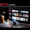 [Netflix & Google TV Certified] ETOE E3 Pro Projector, Dolby Digital Plus, Native 1080P, 600 ANSI Lumens, Google TV 11.0, Amlogic S905, 2GB+16GB, 5G WiFi, 4K Decoding, Auto Focus & Keystone Correction, Play Store Pre-installed, Google Assistant