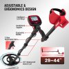 KAIWEETS EXPLORER X I Metal Detector, 6 Detection Modes, LCD Screen, Adjustable Long Stem, IP68 Waterproof Coil