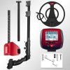 KAIWEETS EXPLORER X I Metal Detector, 6 Detection Modes, LCD Screen, Adjustable Long Stem, IP68 Waterproof Coil