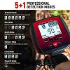 KAIWEETS EXPLORER X I Metal Detector, 6 Detection Modes, LCD Screen, Adjustable Long Stem, IP68 Waterproof Coil
