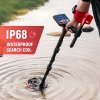 KAIWEETS EXPLORER X II Metal Detector, 4 Detection Modes, LCD Screen, Adjustable Long Stem, IP68 Waterproof Coil