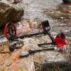KAIWEETS EXPLORER X II Metal Detector, 4 Detection Modes, LCD Screen, Adjustable Long Stem, IP68 Waterproof Coil