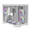 152984 7 pocitacova skrina darflash ft418 6 ventilatorov argb biela