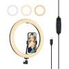 151685 4 ring light with phone holder puluz
