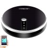 Liectroux C30B Robot Vacuum Cleaner 6000Pa Suction with AI Map Navigation 2500mAh Battery Smart Partition Electric Water Tank APP Control - Black