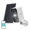152513 wireless 3mp wifi outdoor camera iegeek zs gx3s white with solar panel