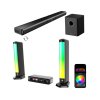 Ultimea Apollo S80 5.1 Soundbar, Smart APP Control, Dynamic Lighting Effects, RGB Light & Brightness Adjustment, 121 Preset EQ Matrices, Detachable Design