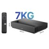 Formovie Cinema Edge 4K Laser Projector, 2100 ISO Lumens, Google TV, Built-in Netflix, Dolby Audio, 2*15W Speakers, HDR10, WiFi 6