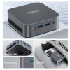 Ninkear MBOX 11 Mini PC, Intel Twin Lake N150 4 Cores Max 3.6GHz, 16GB RAM 512GB SSD, HDMI2.0 + DP1.4 (4K@60Hz) Dual Screen Display, WiFi 5 Bluetooth 5.0, 2*USB 3.0, 2*USB 2.0, 1*RJ45, 1*Headphone Jack