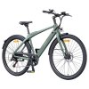 ENGWE MapFour N1 Air Electric Bike, 250W Motor, 36V 10Ah Battery, 700*38C Spoke Tires, 25km/h Max Speed, 100km Range, Front & Rear Mechanical Disc Brake, SHIMANO 7-speed, Torque Sensor, LCD Color Display - Ink Green