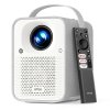 ETOE Seal Projector, 400 ANSI Lumens, Google TV, Native 1080P, Auto Focus & Auto Keystone Correction, Google Assistant