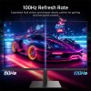 KTC H32T13 Gaming Monitor, 32 inch 2560*1440 16:9 IPS Screen, 100Hz Refresh Rate, FreeSync & G-Sync, 1000:1 Contrast Ratio, Low Blue Light & Flicker Free, 2*HDMI 2.0, 1*DP1.4, 1*Earphone Jack, VESA Mount