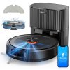 Teendow D10S MAX 2-in-1 Robot Vacuum Cleaner and Mop with Auto-empty Station, 4500Pa Powerful Suction, Smart Mapping