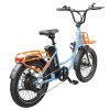 Hidoes C6 Electric Bike, 250W Motor, 36V 13Ah Battery, 20*3 inch Tires, 25km/h Max Speed, 35km Range, Front & Rear Mechanical Disc Brakes, Shimano 7-speed, LCD Display