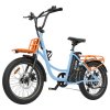 Hidoes C6 Electric Bike, 250W Motor, 36V 13Ah Battery, 20*3 inch Tires, 25km/h Max Speed, 35km Range, Front & Rear Mechanical Disc Brakes, Shimano 7-speed, LCD Display