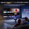 ETOE Whale Pro Android TV Projector, Native 1080P, 1500 ANSI, 4K Decoding, Auto Focus & Auto Keystone Correction, 2*10W Stereo Speakers, Dual-Band Wi-Fi