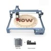 SCULPFUN S9 Pro 10W Laser Engraver + RA Pro Max Laser Rotary Module + Laser Bed