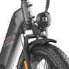 Fafrees FF20 Polar Electric Bike, 500W Motor, 48V 24Ah Dual Batteries, 20*4.0 inch Tires, 45km/h Max Speed, 150km Max Range, Mechanical Disc Brakes, Front Spring Fork, Shimano 7-speed - Haze Blue