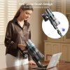 Proscenic P16 Cordless Stick Vacuum Cleaner, 50kPa Suction, 55min Runtime, 180° Bendable Wand, Anti-Tangle Floor Brush, 62dB Low Noise, for Home Use & Pet Hair, Gray
