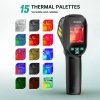 ERICKHILL ETI-01 Thermal Imaging Camera, 240×240 IR, 20Hz Refresh Rate, -20°C to 550°C Range, HVAC/Air Leak Detector, Laser Pointer