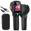 ERICKHILL ETI-01 Thermal Imaging Camera, 240×240 IR, 20Hz Refresh Rate, -20°C to 550°C Range, HVAC/Air Leak Detector, Laser Pointer