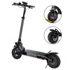 iScooter W9 Electric Scooter, 1000W Motor, 48V 14Ah Battery, 10 inch Tires, 45km/h Max Speed, 45km Range, Front & Rear Disc Brake, Dual Shock Absorption, LCD Display