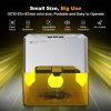TWO TREES TS1 Mini 3W Laser Engraver, 800mm/min Speed, 0.01mm Precision, Supports Object Height 0-35mm, Compatible with Lightburn/LaserGRBL, 80*80mm