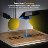 TWO TREES TS1 Mini 3W Laser Engraver, 800mm/min Speed, 0.01mm Precision, Supports Object Height 0-35mm, Compatible with Lightburn/LaserGRBL, 80*80mm