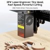TWO TREES TS2-20 Max 20W Laser Engraver + Laser Bed + Rotary Roller