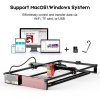 TWO TREES TS2-40 Max 40W Laser Engraver + Laser Bed + Rotary Roller