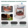 karfo UF006-EC Kitchen Composter, 2.5L Capacity, Single-Button Auto Operation, Turn Food Waste to Fertilizer for Plants, White