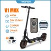 TWOFISH V1 MAX Electric Scooter, 400W Motor, 36V 10.4Ah Battery, 10 inch Tires, 32km/h Max Speed, 25km Range, Rear Disc Brake, LCD Display