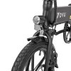 DYU A1F Pro Folding Electric Bike, 250W Motor, 36V 7.5Ah Battery, 16*1.75-inch Tire, 25km/h Max Speed, 40km Max Range, Front & Rear Disc Brakes, LCD Display