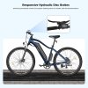 Eleglide Mopride 3 Electric Bike, 250W Motor, 48V 12Ah Battery, 29*2.4 inch Tires, 25km/h Max Speed, 120km Max Range, Hydraulic Disc Brake, Suspension with Lockout, Shimano 7-Speed, LCD Display, App Control