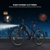 Eleglide Mopride 3 Electric Bike, 250W Motor, 48V 12Ah Battery, 29*2.4 inch Tires, 25km/h Max Speed, 120km Max Range, Hydraulic Disc Brake, Suspension with Lockout, Shimano 7-Speed, LCD Display, App Control