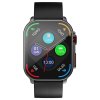 IMIKI Frame 2 Smartwatch, 2.01 inch AMOLED Display, Bluetooth Calling, 100+ Sports Modes, 24/7 Health Monitoring, Sleep Monitoring - Black Watchband