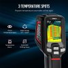 KAIWEETS KTI-W02 PRO Thermal Imaging Camera, 256x192 IR Resolution, -20℃~550℃ Range, PIP/Visible Light/Fusion Modes, 16GB TF Card