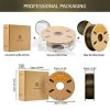1kg ERYONE Burnt Titanium PLA 3D Printer Filament - Dark Golden