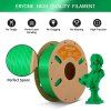 ERYONE 1.75mm High Speed PLA+ 3D Printing Filament 1KG Green